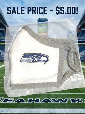 Seattle Seahawks Face Mask